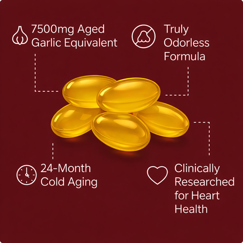 Aged Garlic Extract - 7,500mg Odorless
